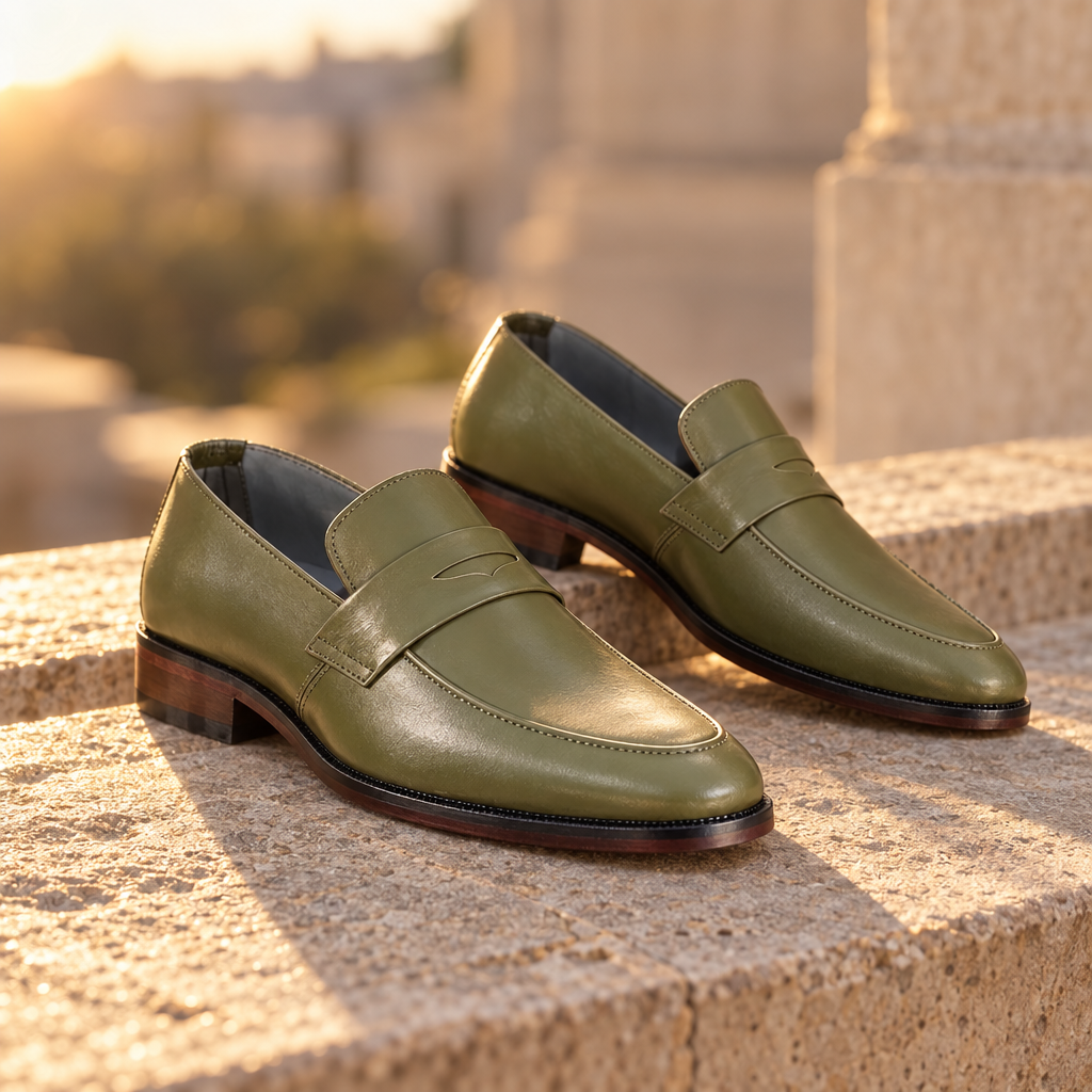 ZK Olive Monarch Loafer
