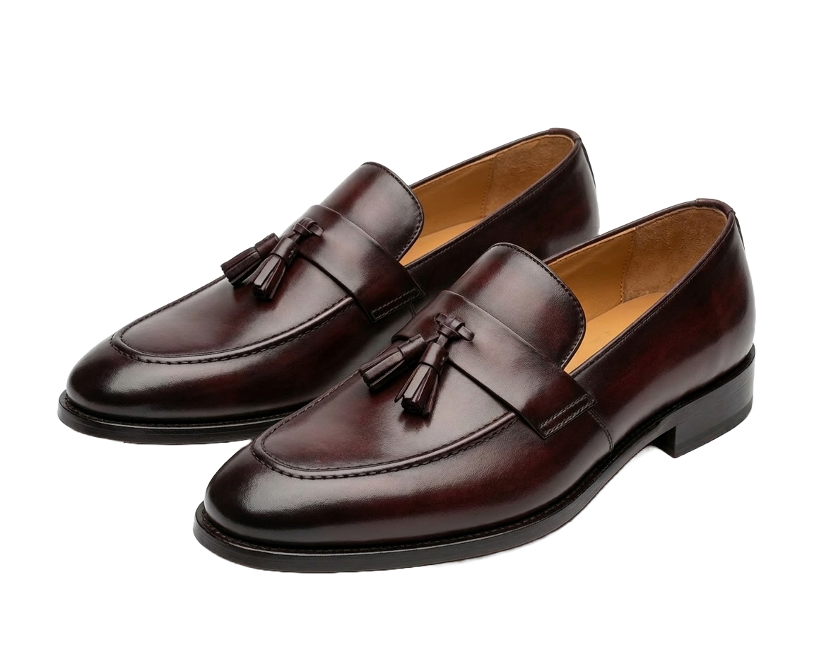 ZK Bordeaux Tassel Loafer