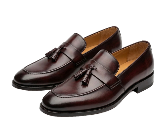 ZK Bordeaux Tassel Loafer