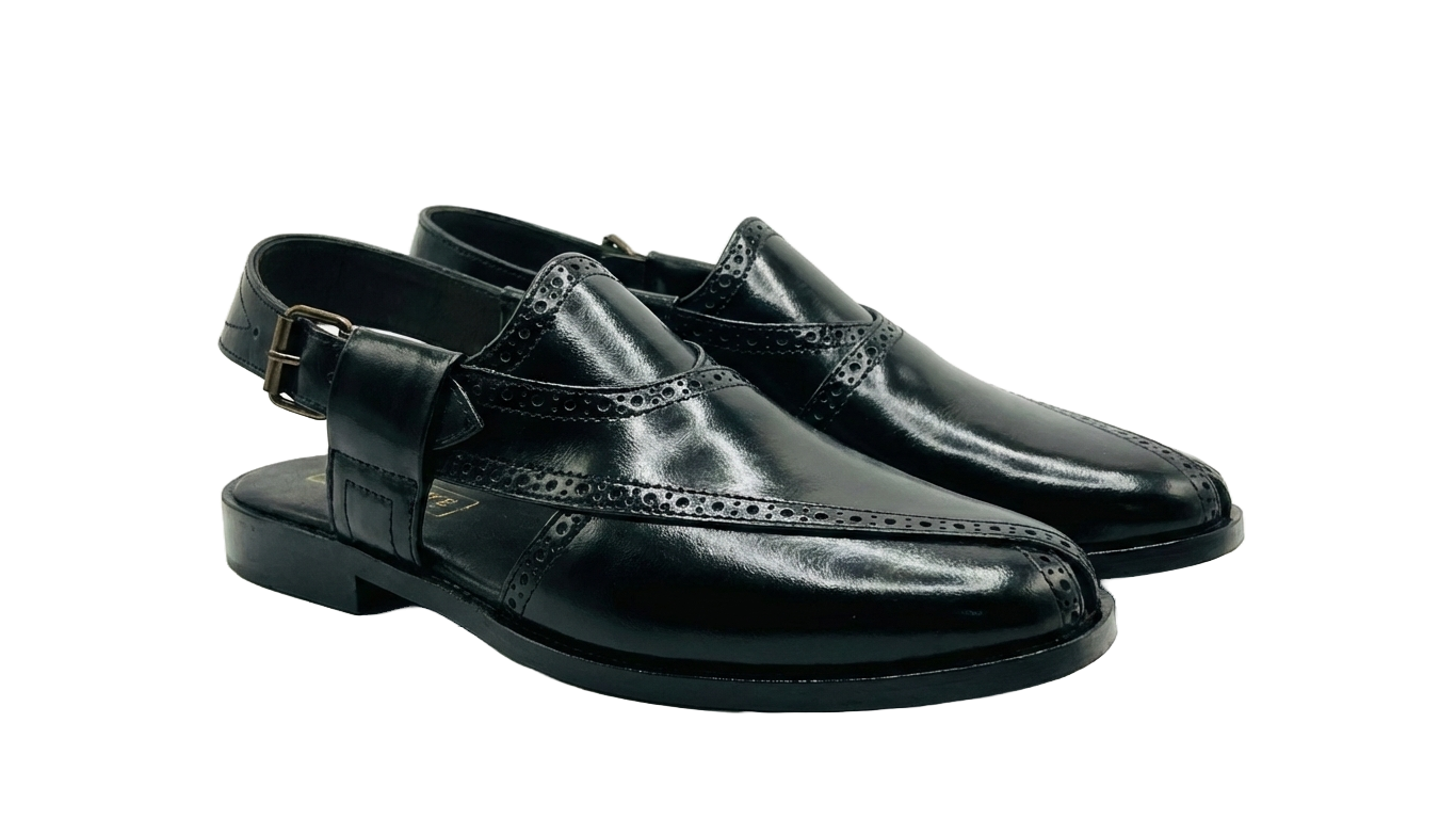 ZK Brogue Peshawari Black