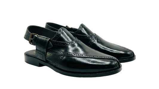 ZK Brogue Peshawari Black