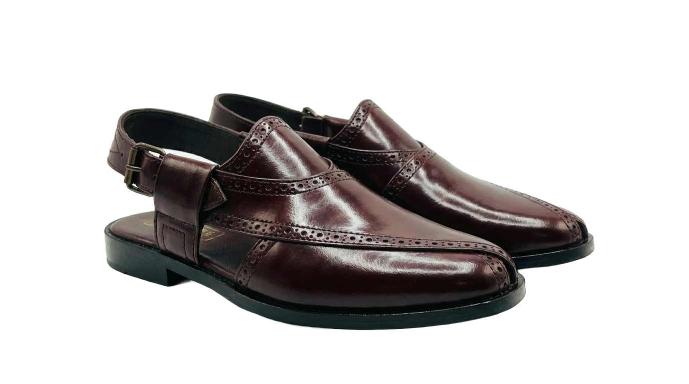 ZK Brogue Peshawari Brown