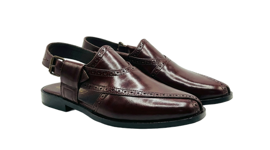 ZK Brogue Peshawari Brown