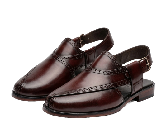 ZK Brogue Peshawari Brown