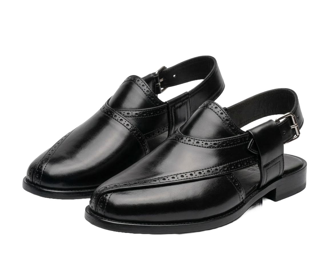 ZK Brogue Peshawari Black