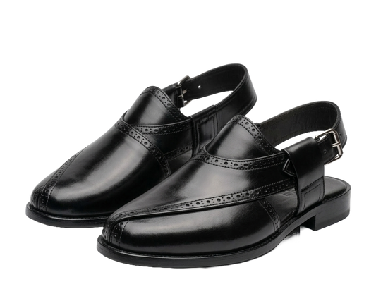 ZK Brogue Peshawari Black