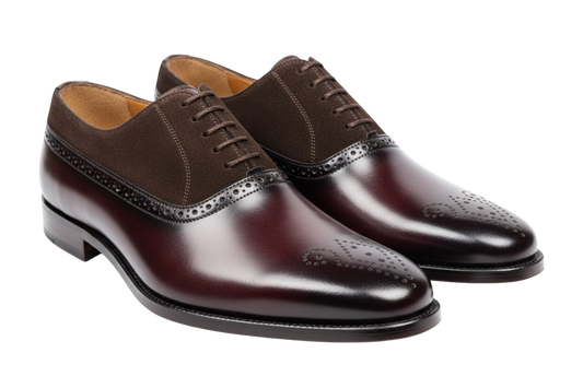 ZK Bordeaux Suede Oxford